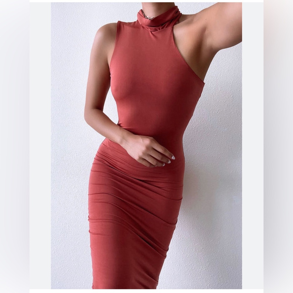 Misguided midi dress